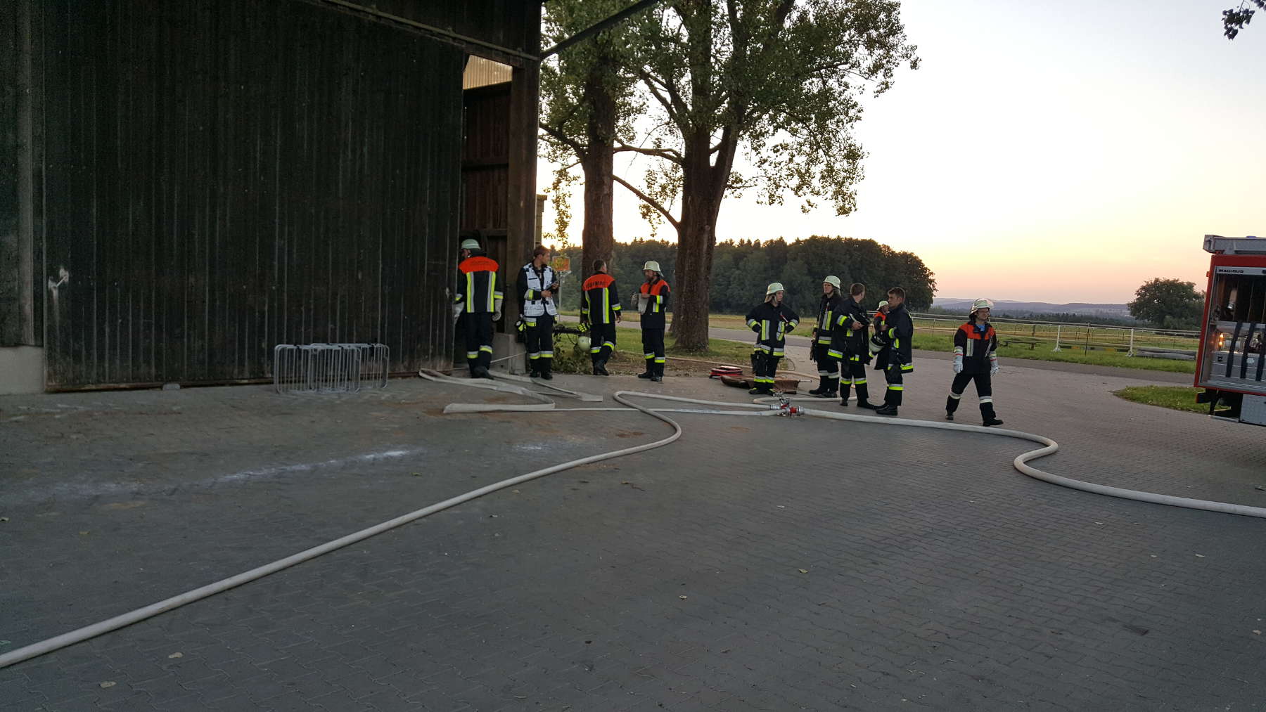 Einsatzübung 29.08.2017